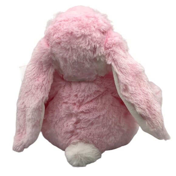Get Your Hands on a GANZ Tipper Pink White Bunny Rabbit Plush Stuffed Animal NWT - Picture 5 of 13